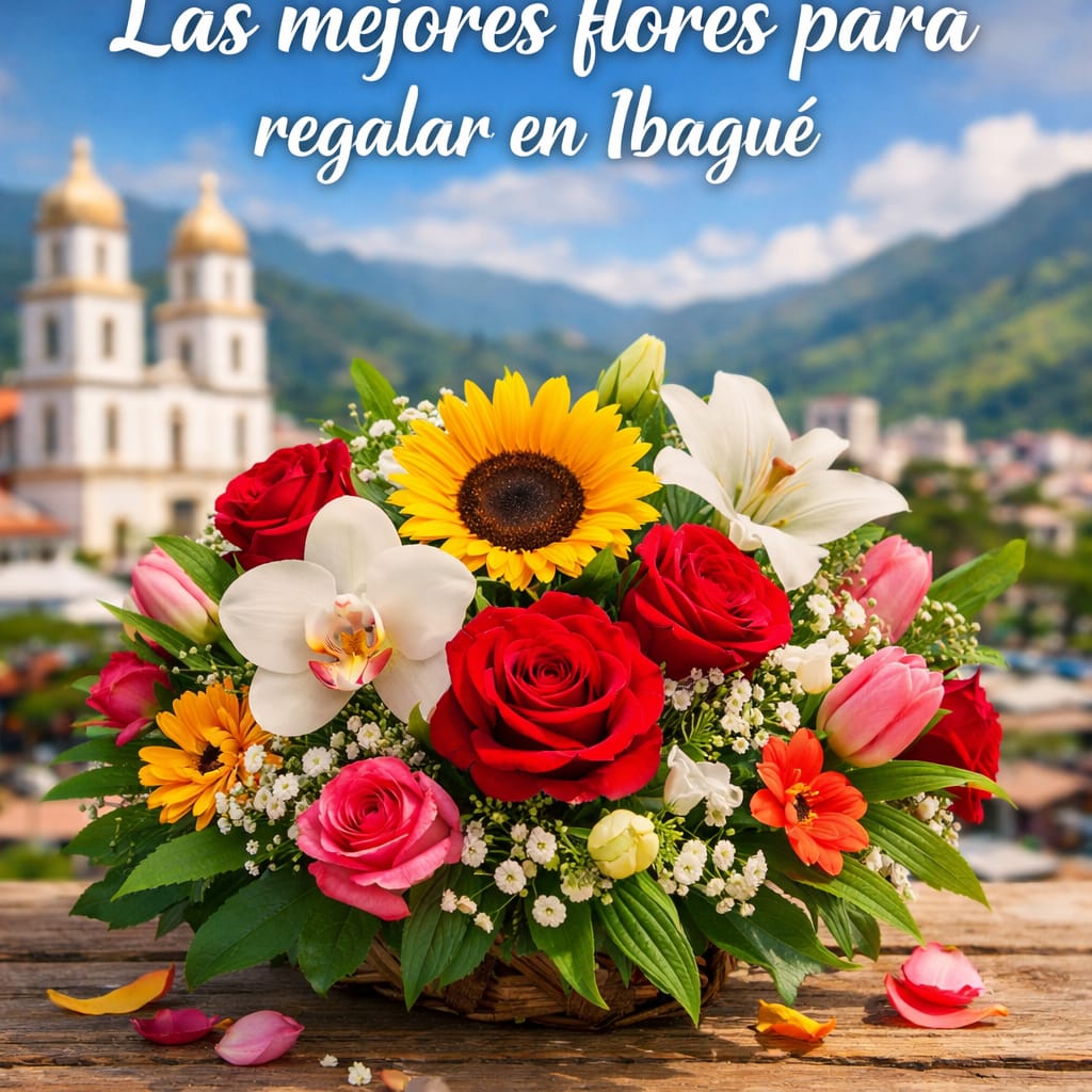 Las mejores flores para regalar en Ibagué